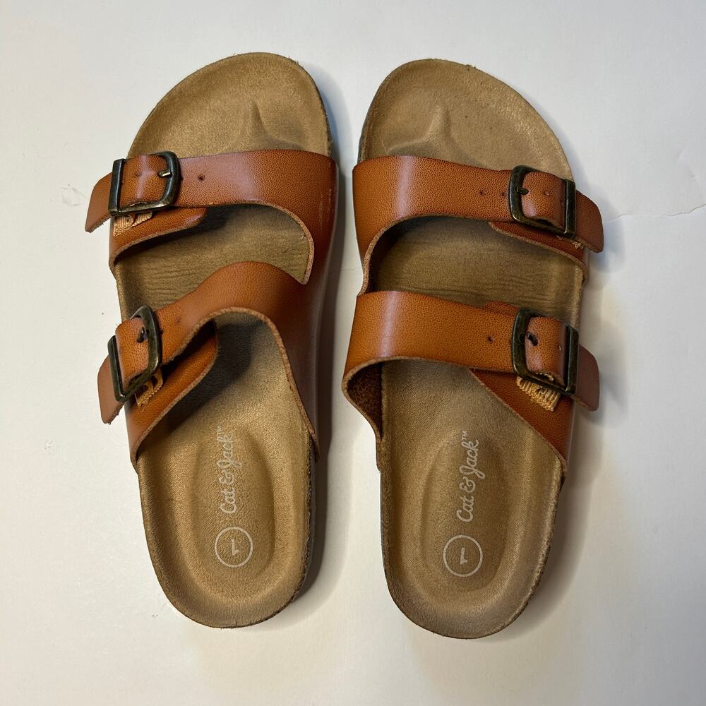 Cat & Jack Kids' Drew Slip-On Footbed Sandals 1 - Picture 4 of 4